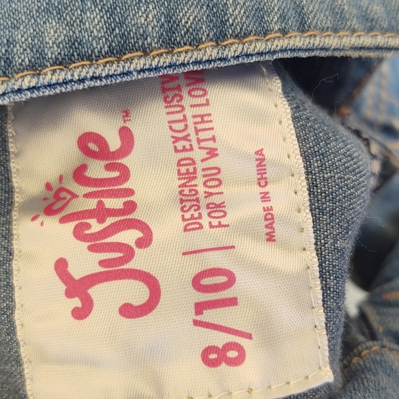 Justice Denim Patchwork Vest - Picture 5 of 5